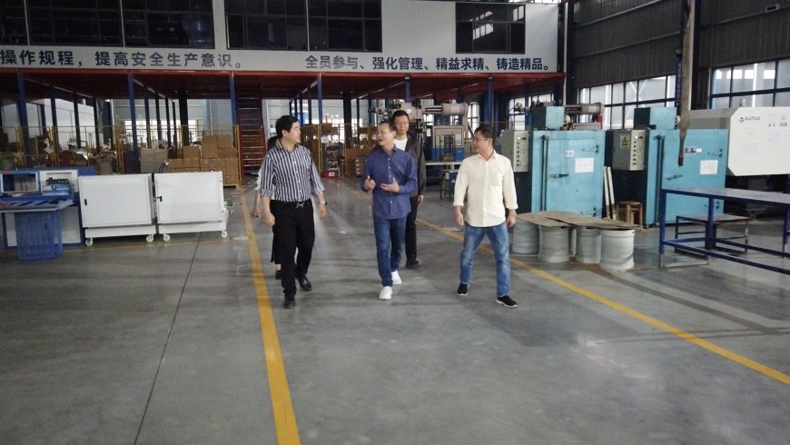 客戶(hù)到訪合眾電氣